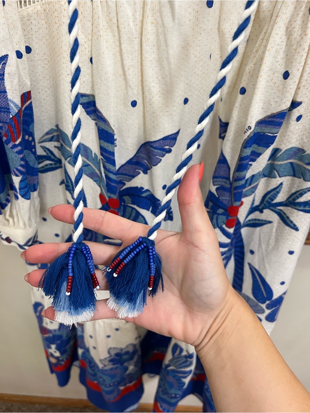 EUC Farm Rio Jungle Chic Maxi Dress size medium Retails $285 - Picture 6 of 9